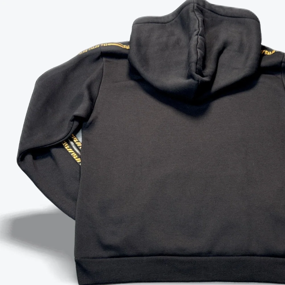 LF Limited Edition Hoodie LF1 Logo Patch‎ Gold Patterned Taped Sleeves Zippers